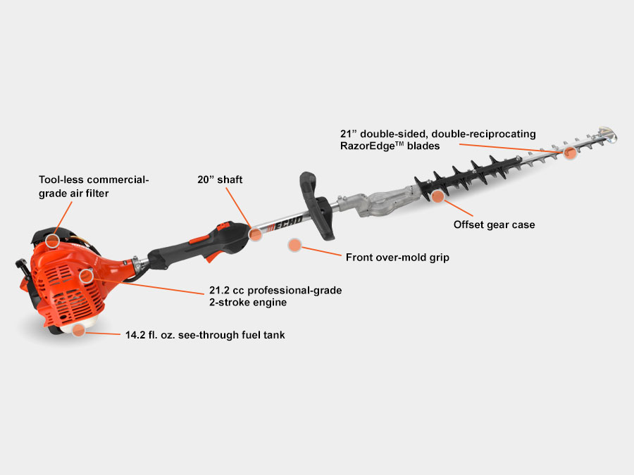 Echo pas 225 hedge trimmer discount