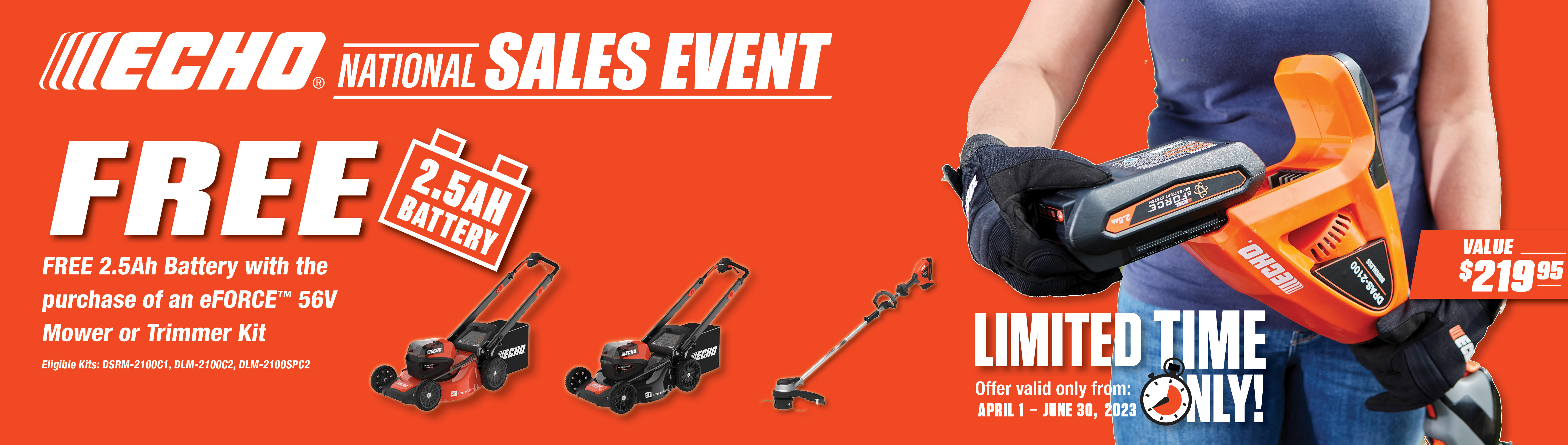 National Sales Event echo.ca